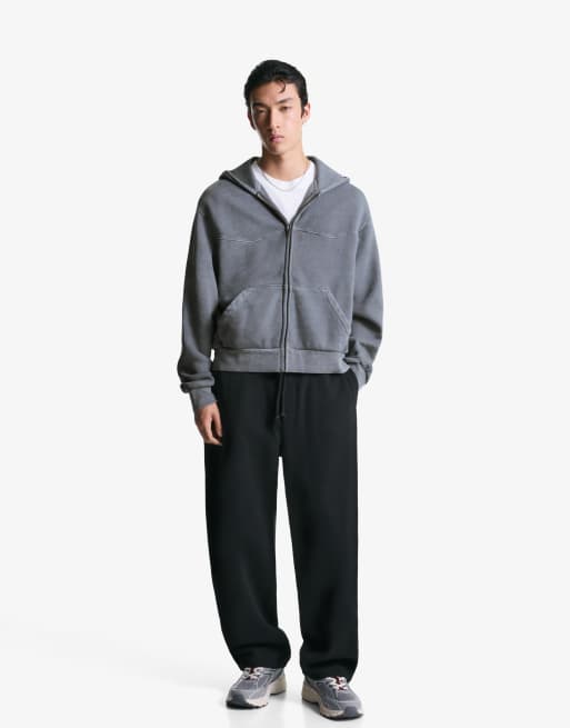 ぴーえすぴー Sp5der OG Web Studded Black Zip-Up Hoodie | BullseyeSB