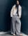 Bershka Cropped felt-effect wrap jacket in ecru
