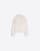 Bershka Cropped felt-effect wrap jacket in ecru