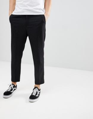 pinstripe capri pants