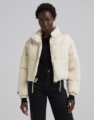 Puffy jacket bershka on sale