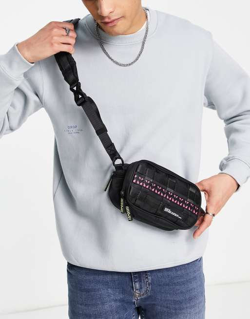 Bershka Small Cross Body Bag With Thick Chain Strap