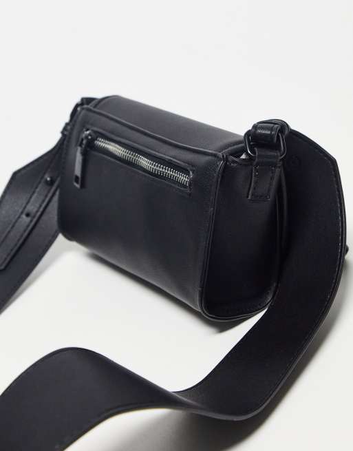 Bershka cross body bag in black | ASOS