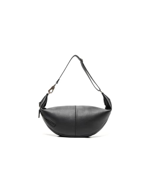 Bershka Crossbody bag in black, 4 of 4