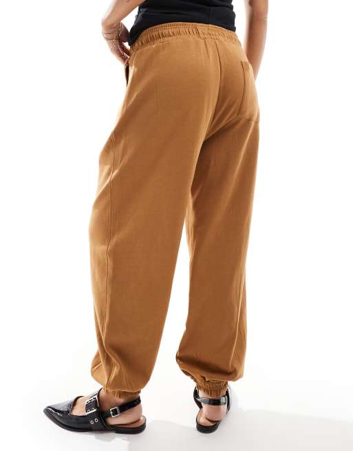 Tan sweatpants womens online