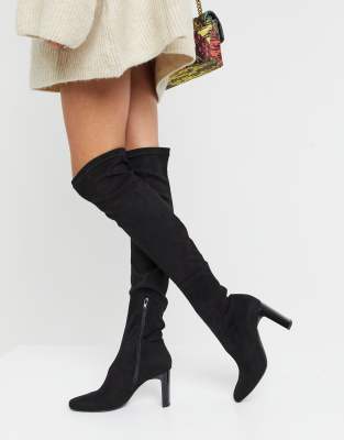 cuissardes noires daim