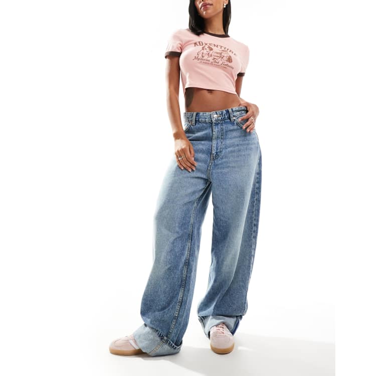 【YOURNUS】Sahara Washing Balloon Denim Mud Washing balloon denim pants - UNAIDUN | 60% - Asian