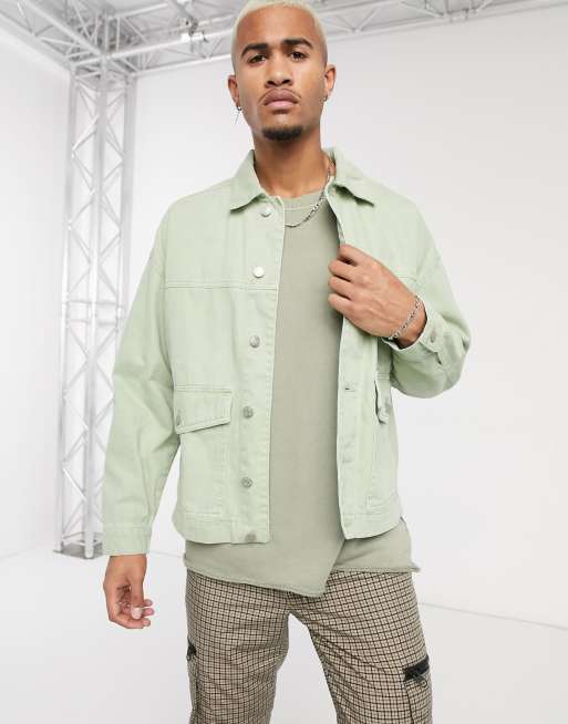 Mint denim sale jacket