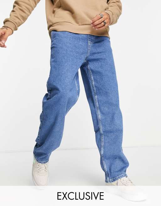 Bershka denim jeans in blue