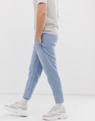 blue jogger jeans