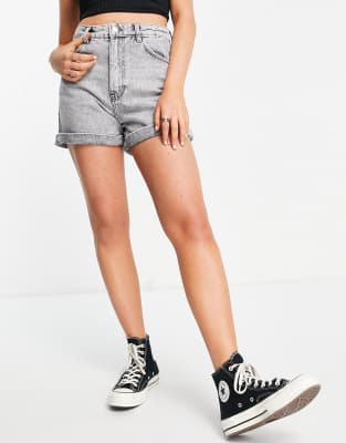 bershka mom shorts