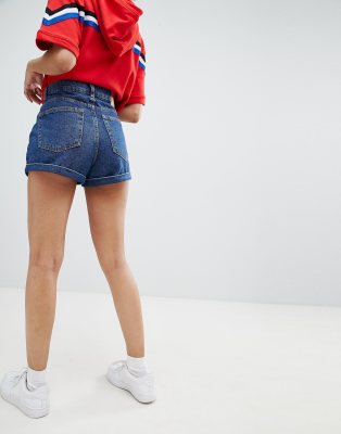 bershka mom short