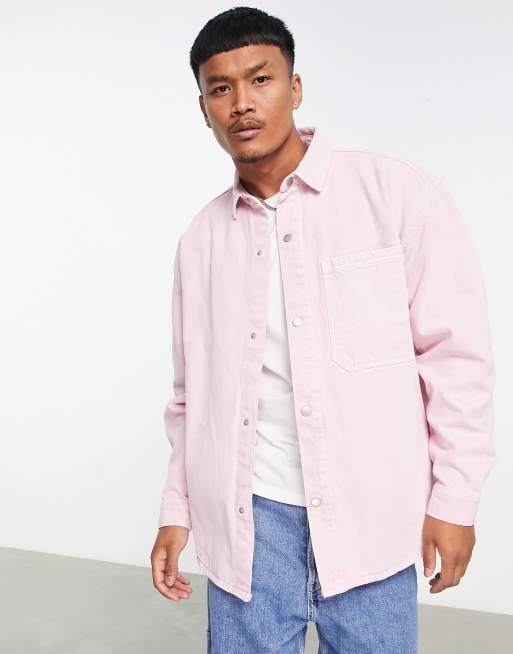 Chemise en jean online rose