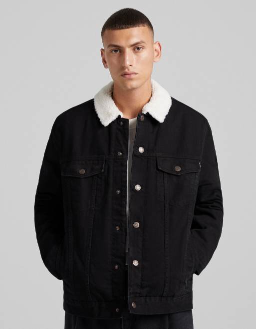 Bershka trucker outlet jacket