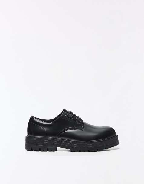 Bershka – Derby-Schuhe in Schwarz - view 1