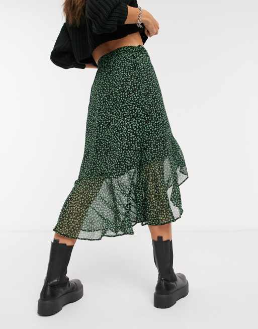 Jupe shop midi bershka