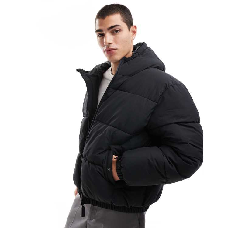Doudoune Sans Doudoune Noir Bershka Homme Veste Sans Manches En