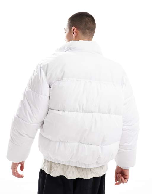 Bershka Doudoune Blanc ASOS