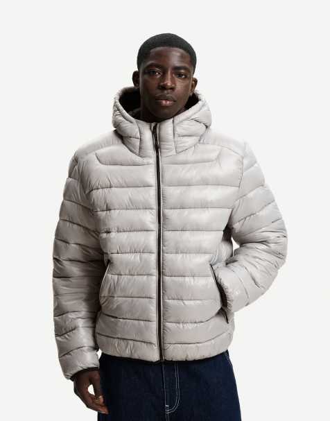 Bershka - Doudoune légère - Gris - view 1