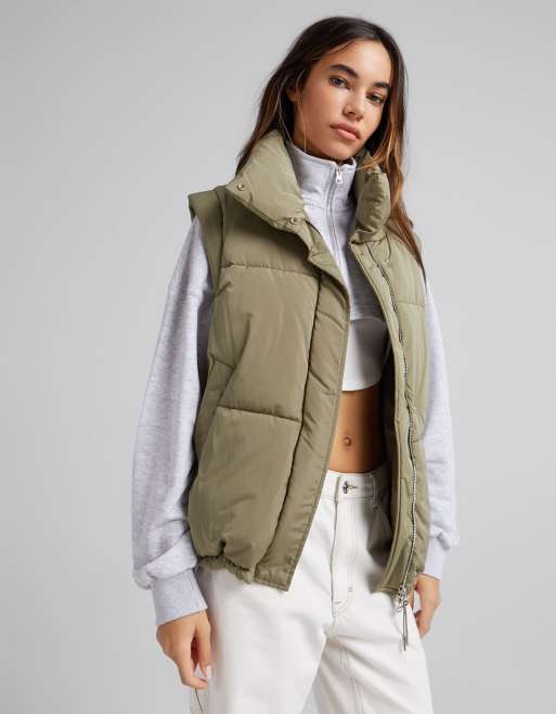 gilet sans manche femme bershka