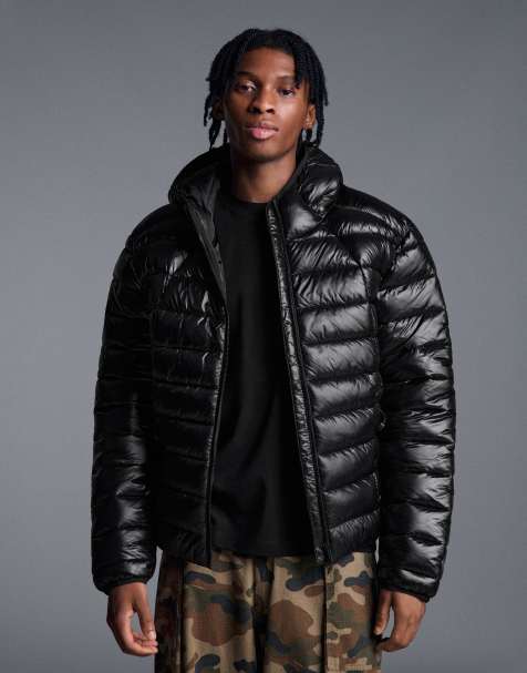 Bershka doudoune ultralégère noire - view 1