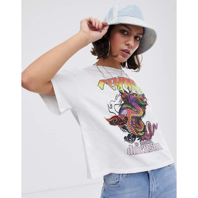 Haut outlet dragon bershka