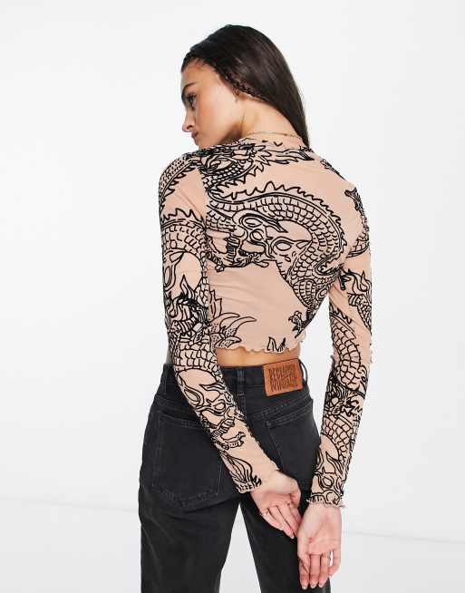 Haut best sale dragon bershka