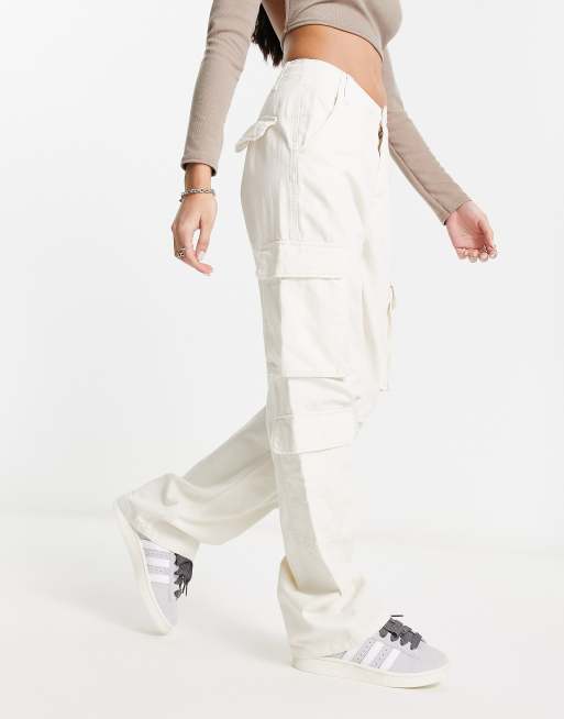 Drawstring Waist Cargo Pant