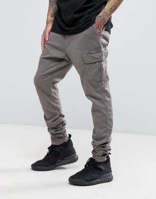 bershka grey joggers