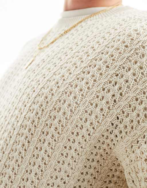Bershka – Dzianinowy sweter o luźnym kroju, 2 z 4