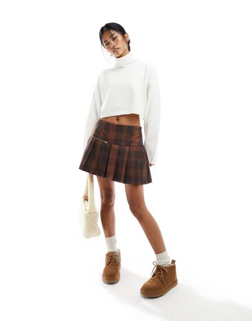 Bershka - Ecru rullekravebluse, 4 af 4