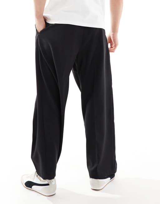 Bershka – Elegante Balloon Fit Hose in Schwarz, 2 von 5