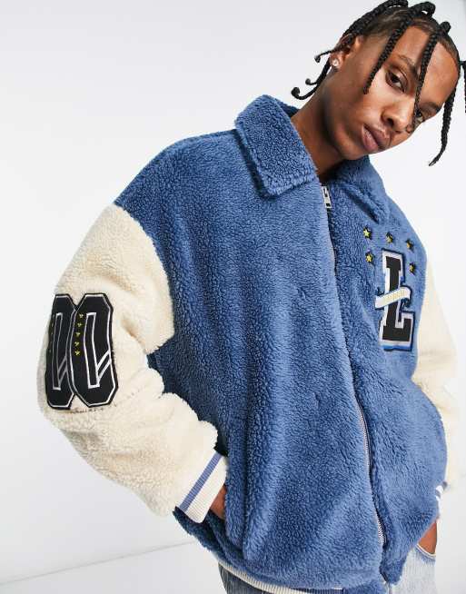 Sherpa Varsity Jacket