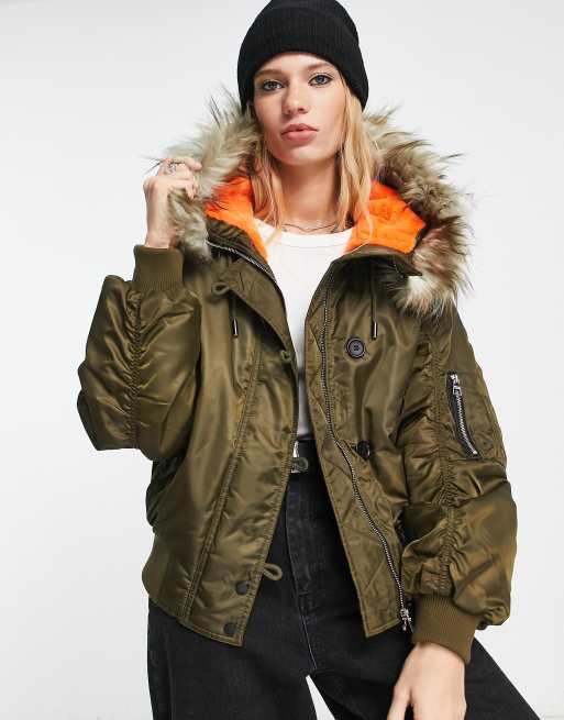 khaki jacket with hood