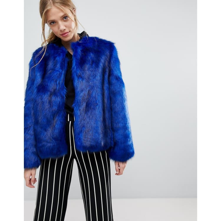 ジャケット・アウター Bershka Fur Jacket Faux fur jacket - Women | Bershka