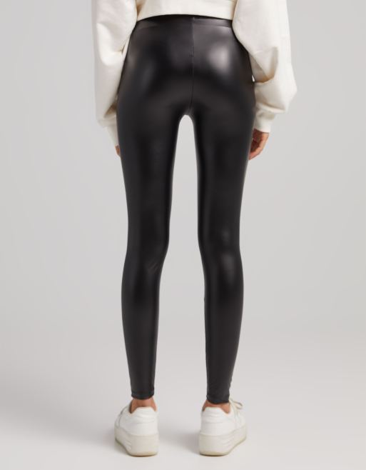 Bershka 2025 legging cuir