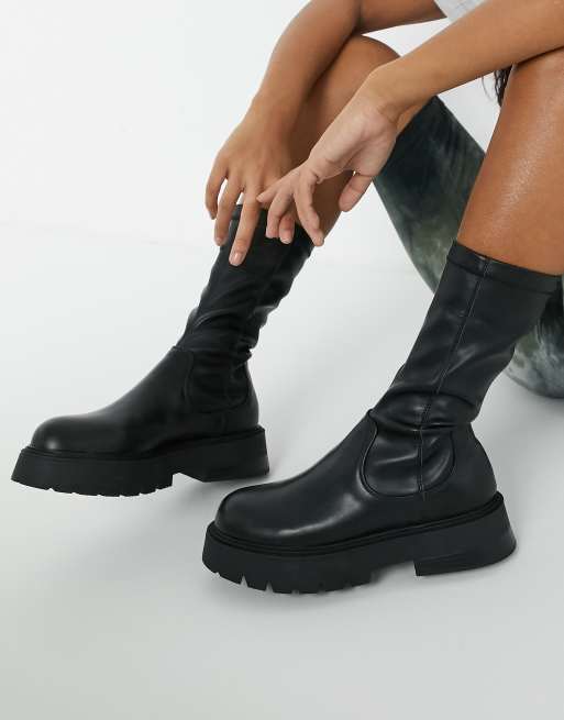 Bershka shop boots womens