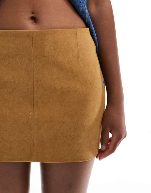 New look suede mini skirt best sale