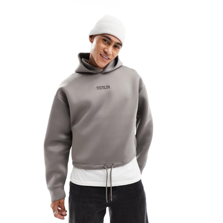 Felpa catarifrangente bershka best sale