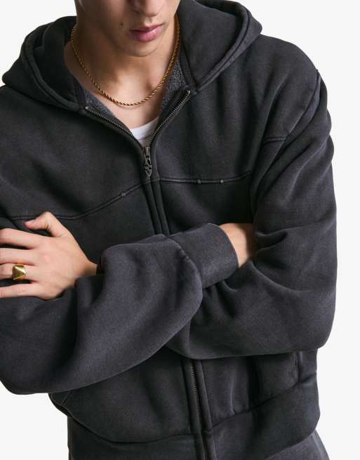 Bershka Felpa Tuta Bershka Bianca E Nera Bershka Felpa Con