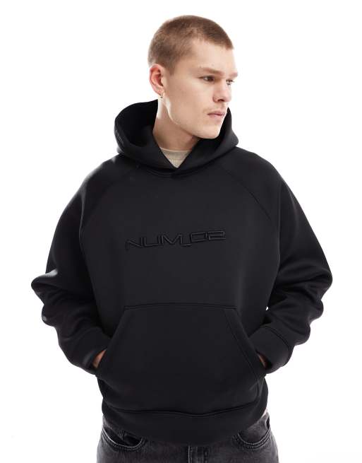 Bershka black hoodie on sale