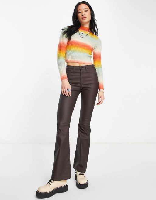 Bershka oranje trui sale