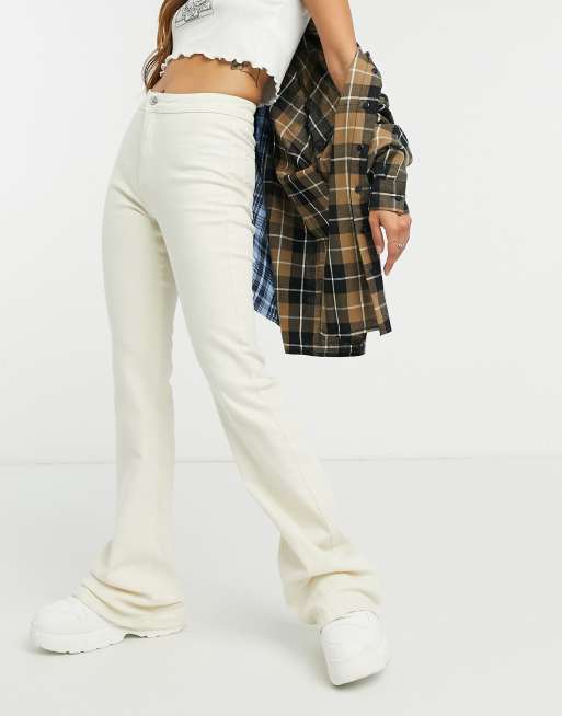 Pantalon flare fit discount bershka