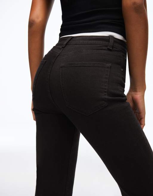 Bershka Flared jeans in black, 2 of 4