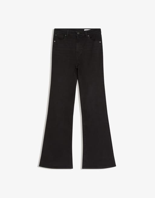 Bershka Flared jeans in black, 4 of 4