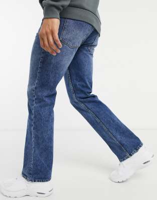 bershka flared jeans