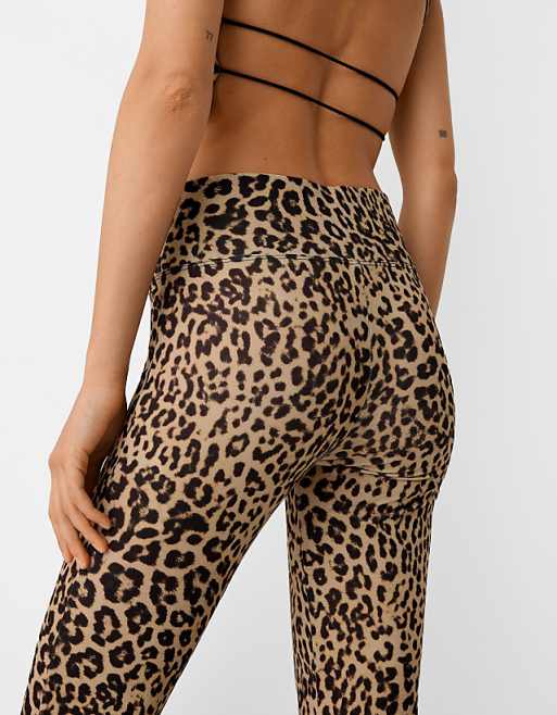 Bershka flared pants in leopard print | ASOS Bershka flared pants in leopard print | ASOS