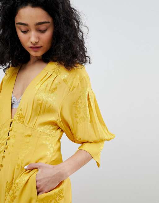 Bershka on sale mustard jacket