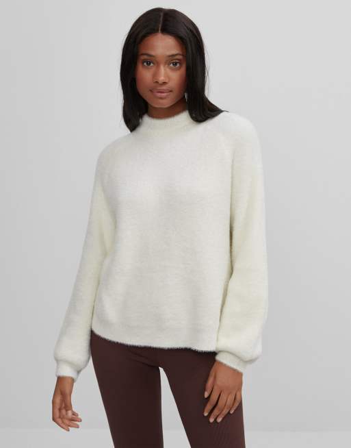 Fluffy 2025 cream sweater