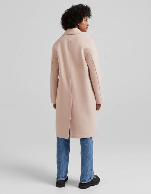 Pink shop formal coat